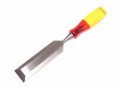 IRWIN Marples M373 Bevel Edge Chisel Splitproof Handle 38mm (1.1/2in) £14.99 Marples 373 Series Bevel Edge Chisels
Blade, Bolster And Tang Forged From One Piece Of Steel.
Edges Bevelled To Enable Easier Working In Tight Corners.
Fitted With 2 Tone Splitproof Plastic Handl