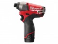Milwaukee M12 CID-202C Fuel Impact Driver 12 Volt 2 x 2.0Ah Li-Ion was £199.95 £179.95 Milwaukee M12 Cid-202c Fuel Impact Driver 12 Volt 2 X 2.0ah Li-ion
The Milwaukee® M12 Cid Fuel™ 6.35mm (1/4in) Hex Impact Driver Has 2 Modes To Cover A Number Of Applications. Mode 1 (0-1
