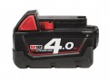 Milwaukee M18 B4 REDLITHIUM-ION Slide Battery Pack 18 Volt 4.0Ah Li-Ion £59.95 The Milwaukee M18 B Redlithium-ion™ Slide Battery Packs Are Fitted With Sophisticated Electronics (redlink™ Intelligence) And Overload Protection Which Prevents The User From Damaging Thei