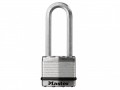 MasterLock Excell Laminated Steel 50mm Padlock - 64mm Shackle £17.59 Master Lock Excell™ Padlocks Are Made With Cutting Edge Technology To Deliver Unprecedented Security. They Feature Tough Cut Patented Octagonal Boron Carbide Shackles Which Are 50% Tougher To Cu