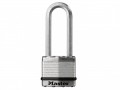 MasterLock Excell Laminated Steel 50mm Padlock - 64mm Shackle £16.99 Master Lock Excell™ Padlocks Are Made With Cutting Edge Technology To Deliver Unprecedented Security. They Feature Tough Cut Patented Octagonal Boron Carbide Shackles Which Are 50% Tougher To Cu