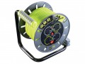 Masterplug PRO-XT Open Cable Reel 240V 13A 4-Socket 25m £29.99 The Masterplug Pro-xt Open Cable Reel Is Is Lightweight And Sturdy. This Portable Cable Reel Has Four Shuttered Sockets, Led Indicator, Integrated Power Switch And A Safety Thermal Cut-out For Protect