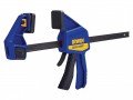 IRWIN Quick-Grip Quick-Change Bar Clamp 300mm (12in) Single £14.99 The Irwin Quick-grip® Quick-change™ Bar Clamps Can Be Converted From A Clamp To Spreader In Seconds, With A Clamping Hold Load Of 136kg. The Lockable Swivel Jaw Enables Uneven Surfaces To Be
