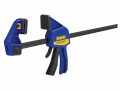 IRWIN Quick-Grip Quick-Change Bar Clamp 450mm (18in) £29.99 Irwin quick-grip®quick-change™ Medium-duty Bar Clamps Can Be Converted From A Clamp To Spreader In Seconds, With A Clamping Hold Load Of 136kg. The Lockable Swivel Jaw Enables Uneven Su