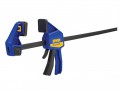 IRWIN Quick-Grip Quick-Change Bar Clamp 600mm (24in) £33.99 Irwin quick-grip®quick-change™ Medium-duty Bar Clamps Can Be Converted From A Clamp To Spreader In Seconds, With A Clamping Hold Load Of 136kg. The Lockable Swivel Jaw Enables Uneven Su