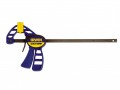 IRWIN Quick-Grip Micro Clamps Twin Pack 100mm (4in) £5.99 The Irwin® Quick-grip® Micro Clamps Feature A Patented Ratcheting Mechanism That Provides Variable Clamping Pressure. The Quick-release Trigger Allows For Fast And Easy Positioning And Release