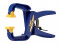 Irwin Quick-Grip 59400 HANDI CLAMP (SINGLE) 4IN £10.75 Irwin Quick-grip Ratchet Adjustable Clamp With Quick Release Lever Which Provides A Fast And Effective Method Of Securing The Majority Of Workpieces. They Are Manufactured From A Durable Glass Reinfor