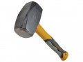 Roughneck Club Hammer 4 lb Fibreglass Handle £19.49 Roughneck Club Hammer With A Fibreglass Handle Is Manufactured From Drop-forged Alloy Steel Hardened And Tempered With A Black Painted Head With Polished Faces And Chamfered Edges, Epoxy Bonded For Ad