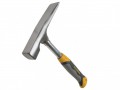 Roughneck Brick Hammer 24oz Tubular Handle £14.75 Drop Forged Alloy Steel.hardened And Tempered.fully Polished Head.tubular Steel Handle.strong Head To Shaft Connection.grip Riveted To The Handle For Additional Safety.unique Treble Injected Pte Soft-
