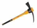 Roughneck Mattock Head 5 lb Fibreglass Handle £36.49 The Roughneck Cutter Mattock Has A Head Made From Roll Forged Alloy Steel, Hardened And Tempered And With A Black Painted Finish. It Has A Horizontal Mattock Edge At One End And A Vertical One At The 