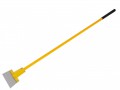 Roughneck Floor Scraper 8in Fibreglass Handle £19.99 For Use In Both Domestic And Industrial Environments For Removing Grease, Dirt And Other Remains That Stick To Tiled, Concrete And Laminate Flooring. It Has A Double Dip, Washable, Soft-grip Fibreglas