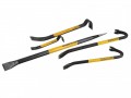 Roughneck Multi-Purpose Bar Set - 5 Piece £27.99 Roughneck Multi-purpose Bar Set - 5 Piece
Contents:
12" Wrecking Bar
18" Wrecking Bar
24" Aligning Bar
15" Utility Bar
7"