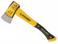 Roughneck Axe Fibreglass Handle 1.1/4 lb 370mm £9.99 Hardened And Tempered.
Drop Forged Alloy Steel.
Industrial Grade Epoxy For Longer Lasting Bond.
Solid Core Fibreglass Handle With Polypropylene Cover - Stronger Than Wood.
Double Injected Tpr Soft