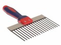 RST Soft Touch  Scarifier 10IN £8.69 This R.s.t. Scarifier Is Used For Scratching Plaster Undercoat. It Has A Blue Steel Blade And Its Soft Touch Handle Increases User Comfort.size: 250mm (10 Inch).