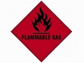 Scan Flammable Gas SAV - 100 x 100mm £1.09 Scan Safety Sign:flammable Gasself Adhesive Vinyl (sav) Sign Size: 100 X 100mm