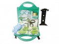 Scan First Aid Kit 1-100 Persons BS Approved £25.99 This First Aid Kit Includes Sufficient Content To Safeguard 1-100 Persons In A Workplace. It Is Approved By The British Standards. Contents: 6 X Medium Sterile Dressings2 X Large Sterile Dressings3 X