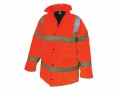 Scan Hi-Vis Motorway Jacket Orange £33.99 This Scan Orange High-visibility Waterproof Motorway Jacket With Taped Seams And Retro-reflective Tape, Conforms To En471 Class 3 And Also To En343 For Protective Clothing Against Foul Weather.

Wit