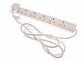 SMJ B6W2MP Extension Lead 6 Way 13a 2m £5.99 Smjs Range Of Extension Leads That Are Ideal For Indoor Use And Provides Power Where You Need It. It Is Fitted With A 13 Amp Plug And Has A Maximum Working Load Of 3,120 Watt. This Product Has Been