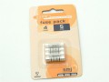 SMJ 5A Fuses (Pack of 4) £1.50 Replacement Fuses.4 Fuses Per Pack.5 Amp Fuses (pack Of 4).suitable For Appliances Up To 1200 Watts.