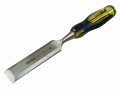 Stanley FatMax® Thru Tang Chisel 50mm    0-16-267 £27.99 The Stanley Fatmax Thru Tang Bevel Edge Chisels Have An Ergonomic Handle Design Incorporating A Shatterproof Polymer Handle. The Ergonomic Soft Grip Longer Handle Is Useful For Maximum Control, Feels 