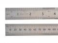 Stanley 64SR  Chrome   Rule 1m/39in    0 35 406 £38.79 This Stanley 035406 Rustless Steel Rule Is A Metric/english, 2 Sides, 4 Edges Rule. It Is A Fully Graduated, Class 1 Engineers Precision Steel Rule.  Its Imperial Side Is Graduated To 16ths, 32nds, 64