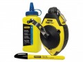 Stanley Fat Max Chalk Line Set 0-47-681 £14.99 Stanley Fat Max Chalk Line Set 0-47-681
Features:
Fatmax Chalk Line Set With 30 Metre / 100 Feet Chalk Line And113g Blue Chalk.