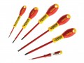 Stanley Fatmax Screwdriver Set Insulated  Phillips & Parallell 6Pce £30.49 The Stanley Fatmax® Vde Insulated Screwdrivers, Which Have Vde Insulated Tips Individually Tested To 10,000 Volts And Guaranteed To 1,000 Volts. They Are Fitted With A Soft Grip Handle That Has Be