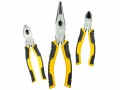 Stanley Tools ControlGrip Plier Set 3 Piece £19.99 The Stanley Tools Controlgrip™ Pliers Are Made From Forged Carbon Steel With An Induction Hardened Blade And Tempered Jaws For Long Life. Precision Milled Cutting Edges And Pivot For Smooth Open