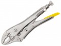 Stanley Locking Pliers 7in Curved Jaw 0-84-808 £16.49 The Stanley Curved Jaw Mole Grips Are Ideal For Gripping Pipes Or Hexagon Nuts. The Forged And Machined Jaws Offer Maximum Durability And There Is Also A Built-in Wire Cutter.  The Body Is Chrome Plat