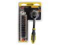 Stanley FatMax® Rotator Socket Set 11pc 1/4sqdr £43.99 The Stanley Fatmax® 1/4in Drive 11 Piece Metric Socket Set With A Fast And Easy Twist Handle Ratchet For Quick Ratchet And A Rotating System Ideal For Those Difficult To Reach Places. Comfortable 