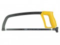 Stanley Tools Enclosed Grip Hacksaw 300mm (12in) £9.99 Solid Steel Frame With Enclosed Ribbed Plastic Shatterproof Handle For Good Grip And Comfort. The Square Section At The End Of The Frame Allows 4 Different Blade Positions, Ideal For Vertical And Hori