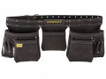Stanley Tools STST1-80113 Leather Tool Apron £29.99 The Stanley Tools Leather Tool Apron Has Multiple Pockets And Holders For Quick Access On The Job. The Middle Pocket Is Ideal For Holding Pocket Tapes And There Is Also A Steel Hammer Loop. Made From 
