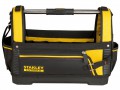 Stanley FatMax® Open Tote Bag 18 inch 1-93-951 £36.99
Extra Tough
600 X 600 Denier Fabric
Maximum Tool Protection
Thanks To Its Rigid And Waterproof Plastic Bottom
Reinforced Stress Points
Industrial Leather Provides Extra Strength And Carry