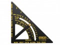 Stanley Tools Adjustable Quick Square 6 3/4in 46 053 £21.99 The Stanley adjustable Quick Square Has Strong And Durable Construction. It Has Permanent Markings And Can Be Used As A Bevel, Protractor Or Saw Guide.

Size: 6 3/4in
