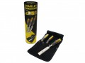 Stanley Tools FatMax Bevel Edge Chisel with Thru Tang Set of 3: 12, 18 & 25mm in Roll £26.99 The Stanley Fatmax™ Thru Tang Bevel Edge Chisels Have An Ergonomic Handle Design Incorporating A Shatterproof Polymer Handle. The Ergonomic Soft Grip Longer Handle Is Useful For Maximum Control,
