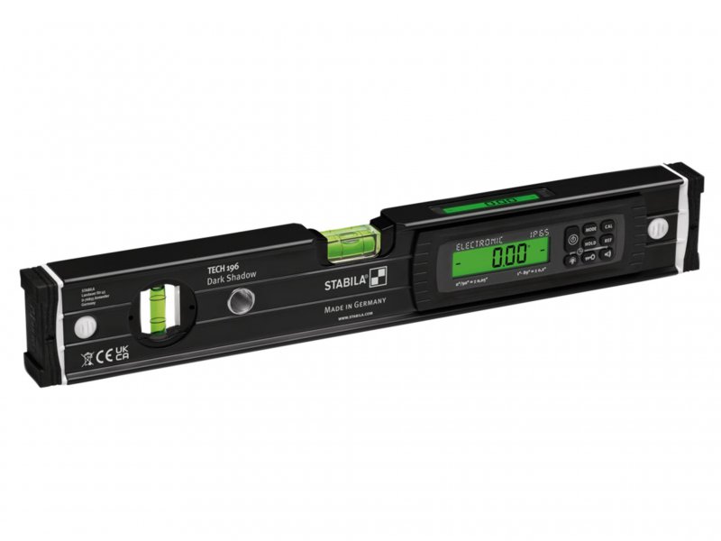 Stabila TECH 196 Dark Shadow Digital Spirit Level 40cm Limited