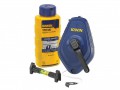 IRWIN® STRAIT-LINE® Chalk Line, Chalk & Level Set £11.99 This Irwin® Strait-line® Set Contains The Following:
1 X Speedline™ Pro Chalk Reel:
- Easy Fill & Lock Top
- 3:1 Gear Ratio That Rewinds Line 3x Faster Than Traditional Chalk Re