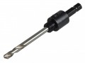 Starrett A1E Arbor to Suit 14mm-30mm DCH & MPH Hole Saws £6.60 Suitable For Use With Holesaw Sizes Ranging From ø14-30mm. Fitted With A 6.5mm/1/4 In Pilot Drill, With Set Screw In The Arbor Body Allowing Easy Replacement Of The Pilot Drill. For Use With F