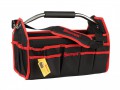 Starrett Large Tool Bag £21.99 The Starrett Large Tool Bag Has A Hard-wearing, Abs Plastic Reinforced Base With A Rubber Carry Handle. Provides A Large Storage Capacity And The Design Offers Easy Access To Tools. It Has 21 ;externa