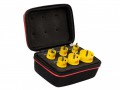 Starrett Cordless Smooth Cut Bi-Metal Holesaw Kit, 6 Piece £74.95 This Starrett Holesaw Kit Is Ideal For Cutting Stainless And Mild Steel Sheeting, Plasterboard, Wood And Thin Plastics. The Holesaws Are Constructed From Heat-resistant, Hardened Steel With Constant P