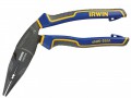 IRWIN Vise-Grip ErgoMulti Long Nose Pliers With WS-WC 200mm (8in) £34.99 The Irwin Vise-grip Ergomulti Long Nose Pliers Have A 62° Ergonomic Angled Head For Reduced Wrist Strain And Are Constructed Of High-quality Steel. They Have Been Specially Coated For Superior Rus