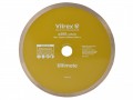 Vitrex Diamond Blade Ultimate 200mm £75.99 The Vitrex 10 3412 Ultimate Diamond Blade Is Suitable For Use In A Tile Cutter And Has Both High Strength And Durability. It Has A Continuous Rim Which Produces Extra Clean Cuts On Ceramic, Porcelain,