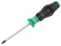Wera Kraftform® Comfort Pozidriv Screwdriver Pz1 x  80mm £5.59 Wera Kraftform Comfort Screwdriver For Pozidriv Screws. Fitted With A Hexagonal, Multi-component Kraftform® Handle For Fast, Ergonomic Screwdriving. The Handle End Features Clear Markings For Quic