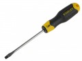 Stanley Cushion Grip Screwdriver Flared Tip 5mm x 100mm £1.99
The Stanley Cushion Grip Flared Tipped Screwdrivers Have A Chrome Plated Bar Which Is Corrosion Resistant, And Magnetic Tips For Easy Pick Up And Screw Locator. The Soft-grip Handle Provides Excel