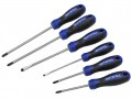 Faithfull Soft Grip Screwdriver Set, 6 Piece £7.99
The Faithfull Soft Grip Screwdriver Set Includes 6 Of The Most Popular Selling Screwdrivers In The Uk. Manufactured Using Correctly Hardened And Tempered Chrome Vanadium Steel Blades To Provide Ma