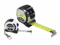Komelon PowerBlade Tape 5m/16ft & Key Ring Tape 2m £14.99
The Komelon Powerblade™ Twin Pack Contains The Following:
1 X Komelon Powerblade™ Ii Pocket Tape Has A Dura Ny Nylon Coated Steel Dual Printed Blade With Vertical Blade Markings On