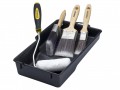 Stanley Decorating Kit £9.99
This Stanley Decorating Kit Contains All The Tools Required For Your Decorating Project. Contains The Following:
1 X Roller Tray, This Unique Tray Will Keep Paint Fresh For Up To 7 Days, Ideal