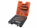 Bahco S138 Socket Set of 138 Metric 1/4in, 3/8in, & 1/2in £164.99 Bahco 1/4in, 3/8in, And 1/2in Drive 138 Piece Metric And Imperial Socket Set Supplied In A High Density Polythene Case:
12 X 1/4in Hexagon Sockets: 4, 4,5, 5, 5,5, 6, 7, 8, 9, 10, 11, 12, 13mm
10