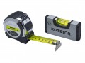 PowerBlade II Pocket Tape 5m/16ft (Width 27mm) with Mini Level £16.99
The Komelon Powerblade™ Ii Pocket Tape Has A Dura Ny Nylon Coated Steel Dual Printed Blade With Metric And Imperial Graduations. There Are Vertical Blade Markings On The Reverse. It Uses Pat