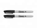 Sharpie® Fine Tip Black Permanent Marker (Pack 2) £2.99 Sharpie® Fine Tip Black Permanent Markers Will Write On Most Surfaces And Have A 1mm Tip. The High-quality Ink Dries Quickly And Resists Both Fading And Water. Ideal For Everyday Use At Home, On T